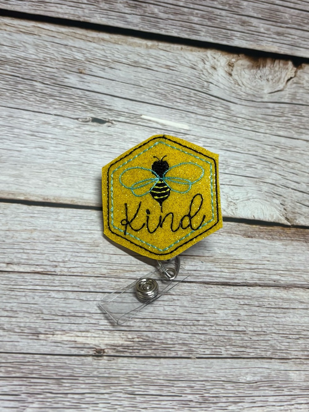 Badge Reel- Bee Kind